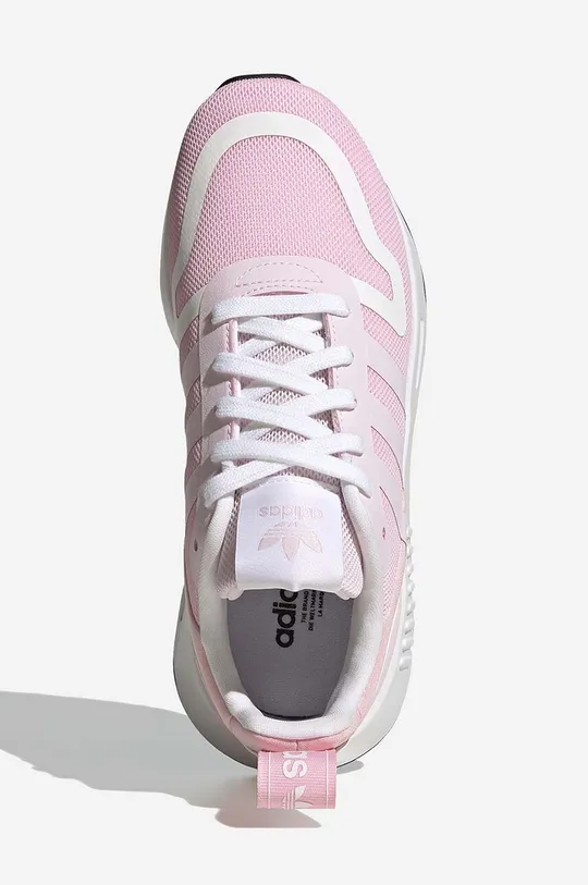 pink adidas Originals kids' sneakers MULTIX J