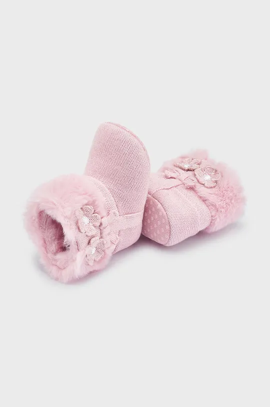 Cipelice za bebe Mayoral Newborn  Vanjski dio: Tekstilni materijal Unutrašnji dio: Tekstilni materijal