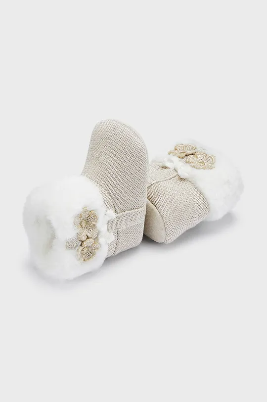 Cipelice za bebe Mayoral Newborn  Vanjski dio: Tekstilni materijal Unutrašnji dio: Tekstilni materijal