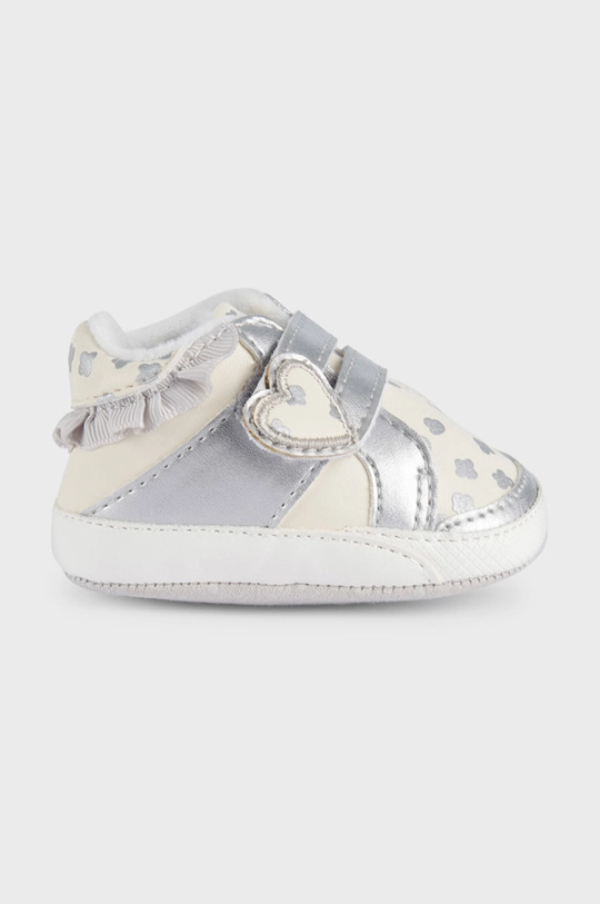 Mayoral Newborn buty niemowlęce srebrny