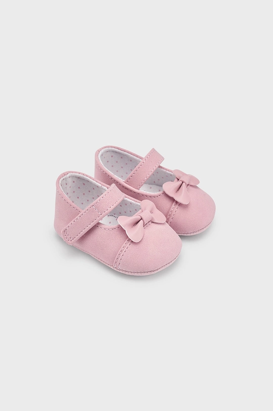 Mayoral Newborn buty niemowlęce Cholewka: Materiał syntetyczny, Materiał tekstylny, Wnętrze: Materiał tekstylny, Podeszwa: Materiał syntetyczny