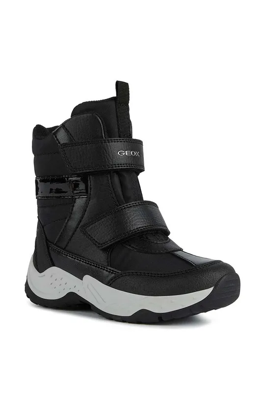 Παιδικές χειμερινές μπότες Geox Sentiero μαύρο