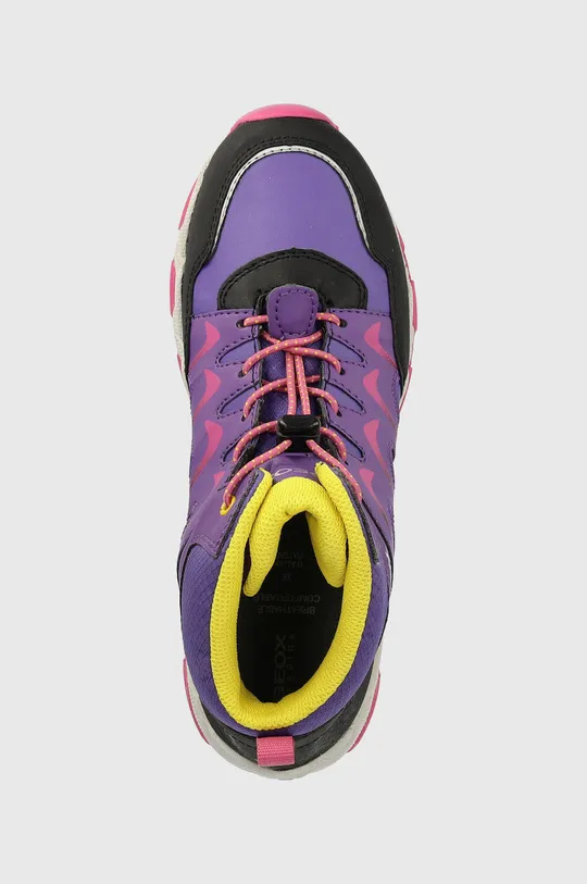 фиолетовой Детские ботинки Geox