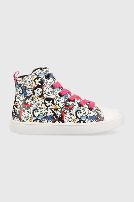 biały Geox sneakersy dziecięce x Disney Dziewczęcy