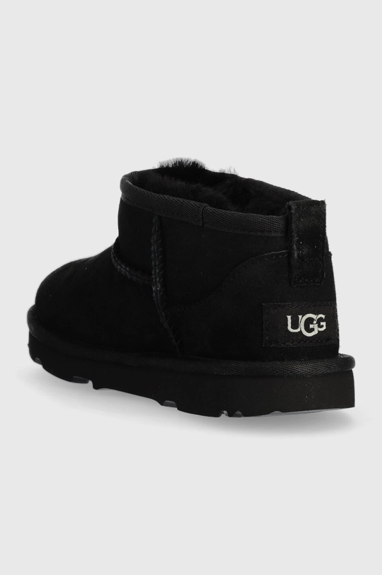 UGG gyerek hócipő velúrból Classic Ultra Mini  Szár: szarvasbőr Belseje: textil, gyapjú Talp: szintetikus anyag