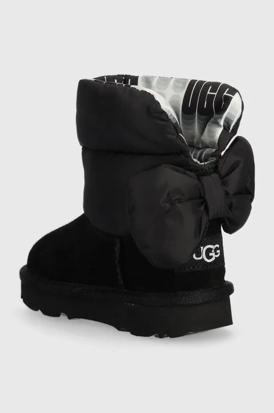 Παιδικές μπότες χιονιού UGG Bailey Bow Maxi  Πάνω μέρος: Υφαντικό υλικό, Δέρμα σαμουά Εσωτερικό: Υφαντικό υλικό Σόλα: Συνθετικό ύφασμα