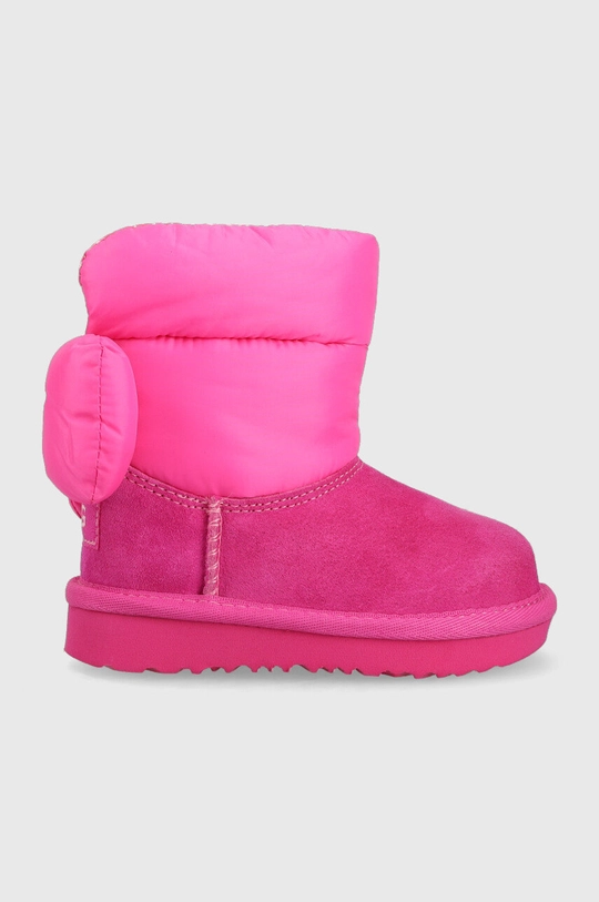 ružová Zimné topánky UGG BAILEY BOW MAXI Dievčenský