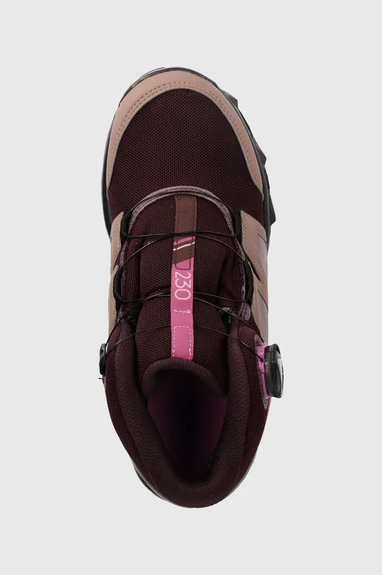 fioletowy adidas TERREX buty dziecięce Boa Mid