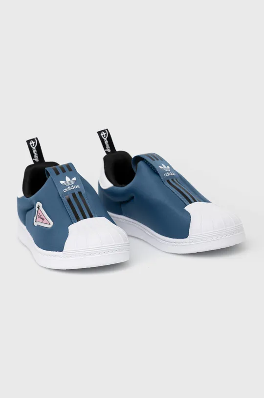Παιδικά πάνινα παπούτσια adidas Originals μωβ