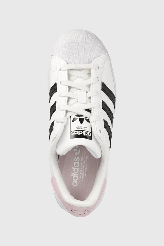 λευκό Παιδικά αθλητικά παπούτσια adidas Originals Superstar J