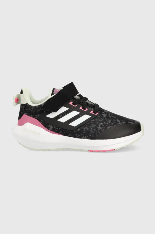 czarny adidas Performance buty dziecięce EQ21 Run 2.0 Dziewczęcy