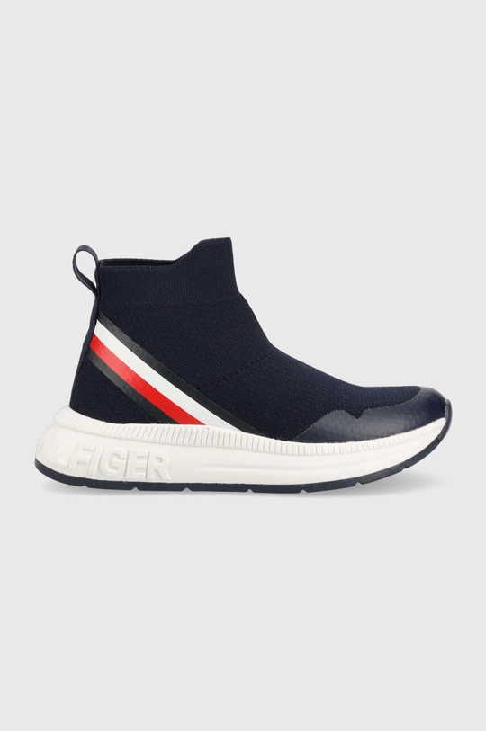 granatowy Tommy Hilfiger sneakersy dziecięce Dziewczęcy