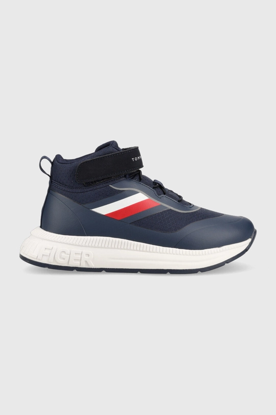 granatowy Tommy Hilfiger sneakersy dziecięce Dziewczęcy