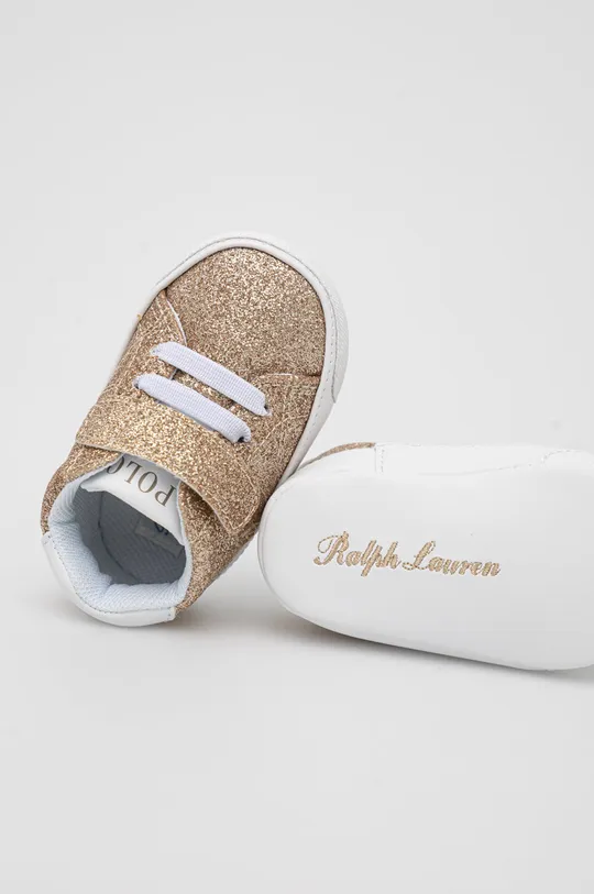 zlatna Cipelice za bebe Polo Ralph Lauren