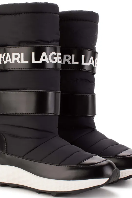 crna Dječje cipele za snijeg Karl Lagerfeld Za djevojčice