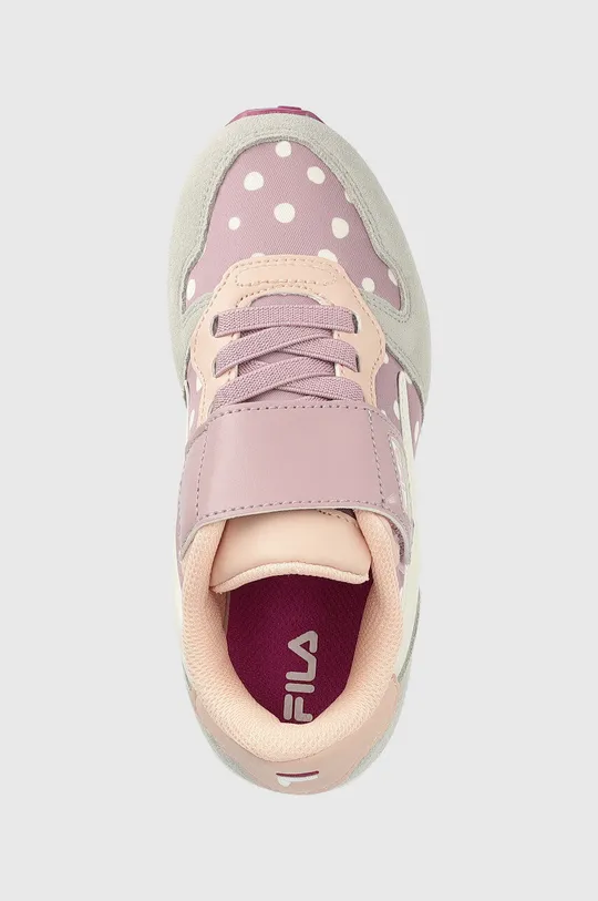 фіолетовий Дитячі кросівки Fila Retroque