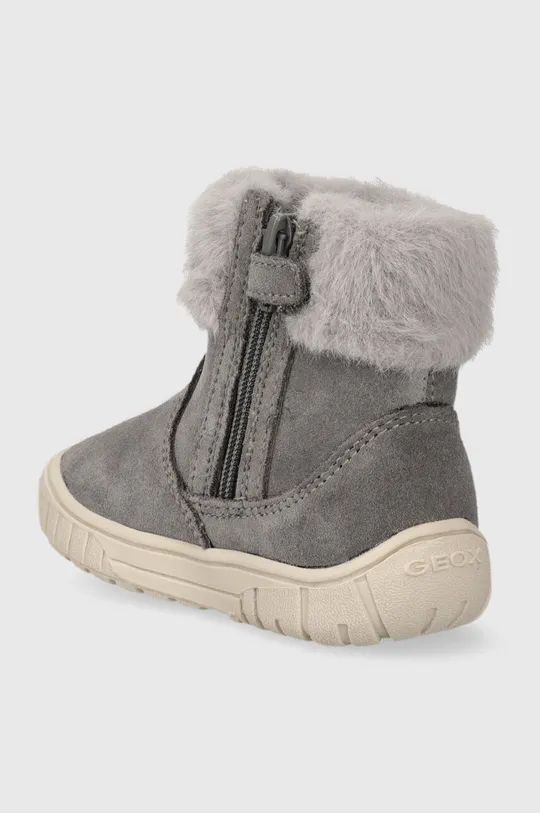 Παιδικές χειμερινές μπότες Geox Omar Πάνω μέρος: Υφαντικό υλικό, Δέρμα σαμουά Εσωτερικό: Υφαντικό υλικό, Μαλλί Σόλα: Συνθετικό ύφασμα