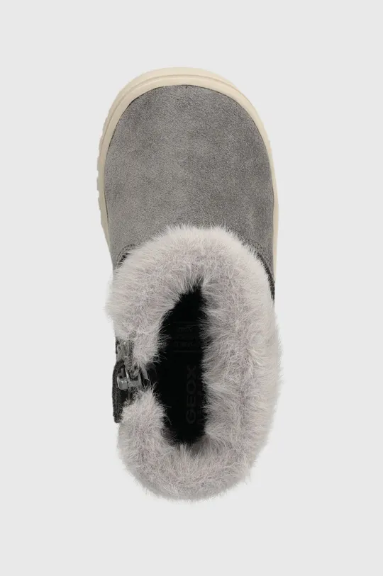 γκρί Παιδικές χειμερινές μπότες Geox Omar