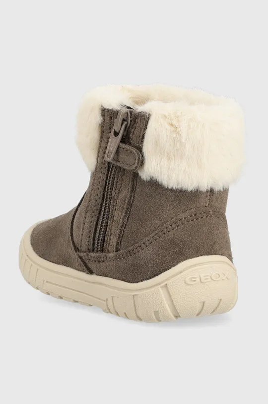 Παιδικές χειμερινές μπότες Geox Omar Πάνω μέρος: Υφαντικό υλικό, Δέρμα σαμουά Εσωτερικό: Υφαντικό υλικό, Μαλλί Σόλα: Συνθετικό ύφασμα