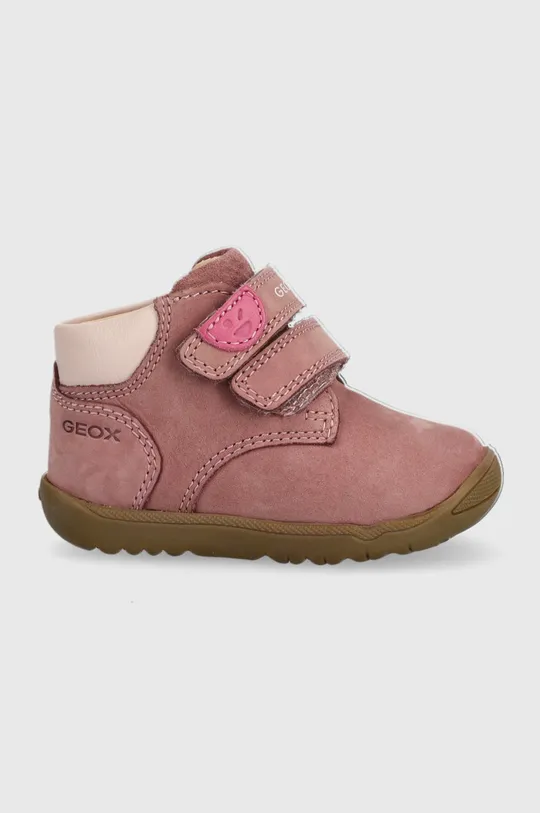 ροζ Παιδικά κλειστά παπούτσια σουέτ Geox Για κορίτσια