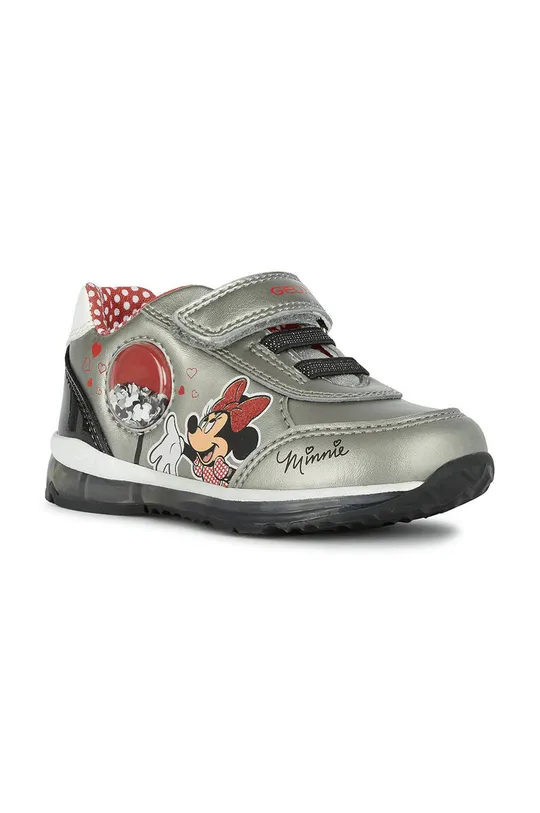 Geox sneakersy dziecięce x Disney srebrny