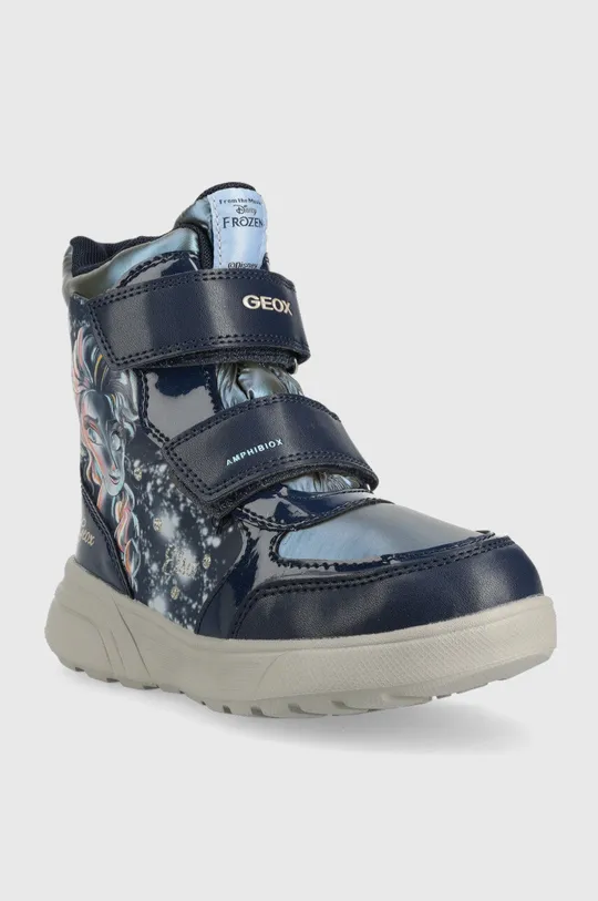 Παιδικές μπότες χιονιού Geox σκούρο μπλε