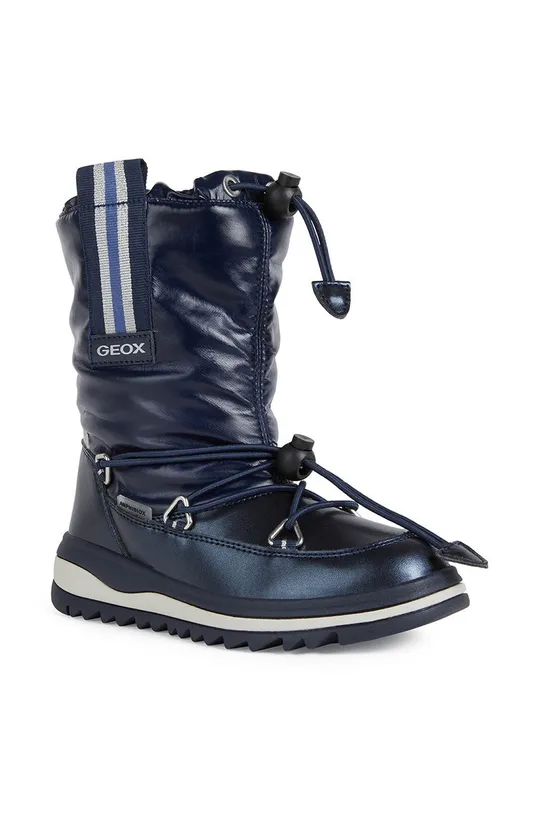 Παιδικές μπότες χιονιού Geox Adelhide σκούρο μπλε