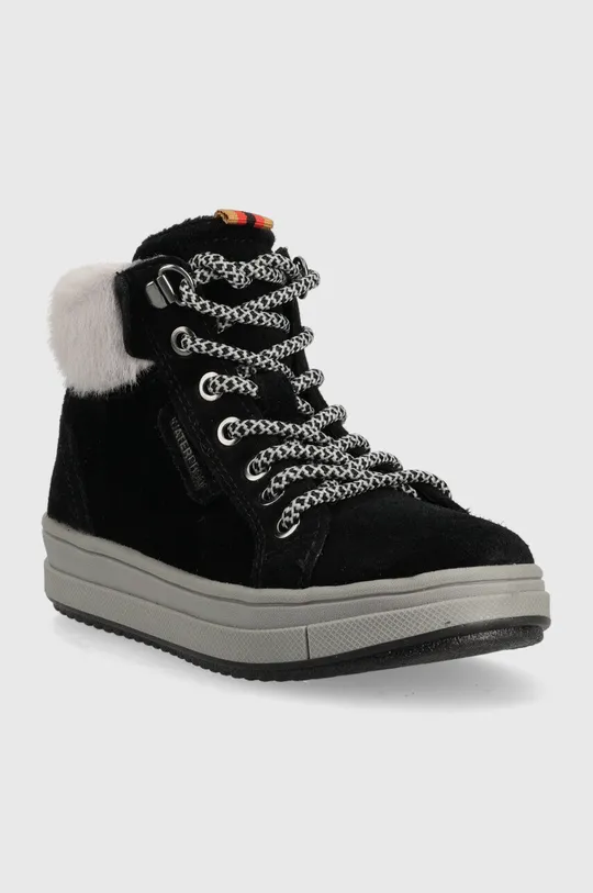 Παιδικές χειμερινές μπότες Geox Rebecca μαύρο