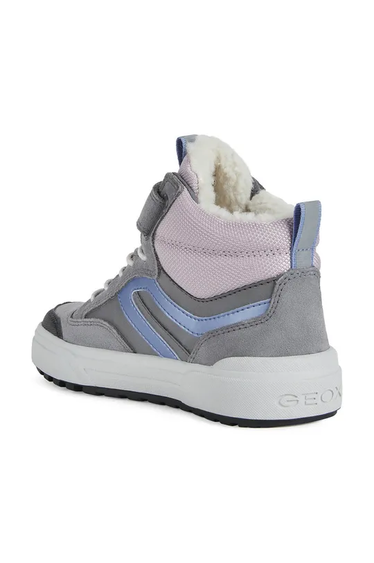 Geox buty zimowe dziecięce  Cholewka: Materiał syntetyczny, Materiał tekstylny, Skóra zamszowa Wnętrze: Materiał syntetyczny, Materiał tekstylny Podeszwa: Materiał syntetyczny