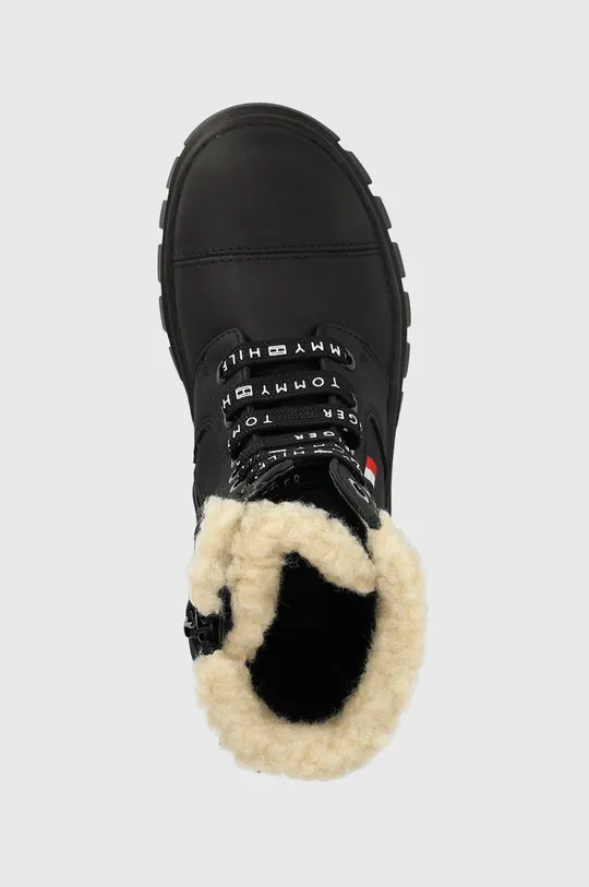 μαύρο Παιδικές χειμερινές μπότες Tommy Hilfiger