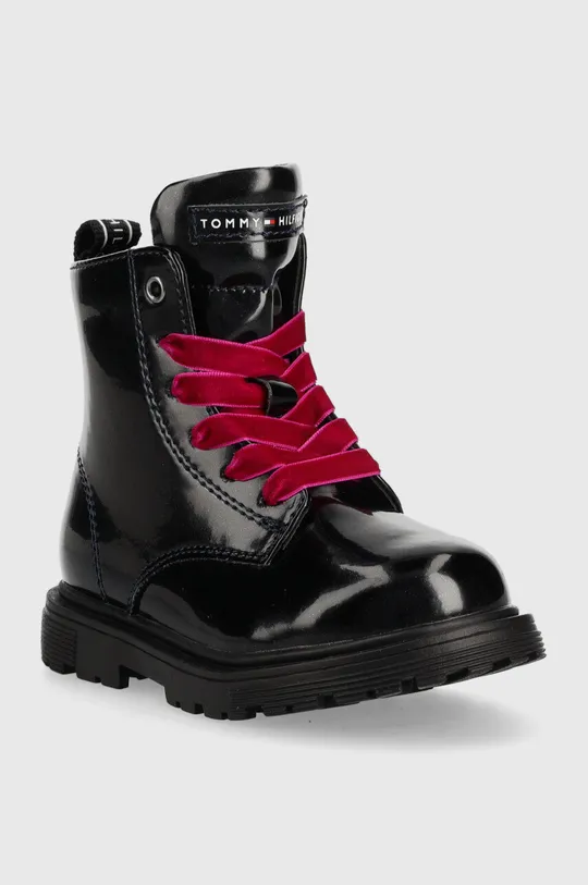 Detské topánky Tommy Hilfiger čierna