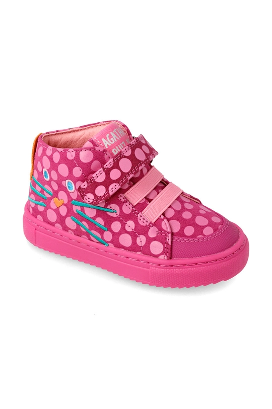 różowy Agatha Ruiz de la Prada sneakersy dziecięce