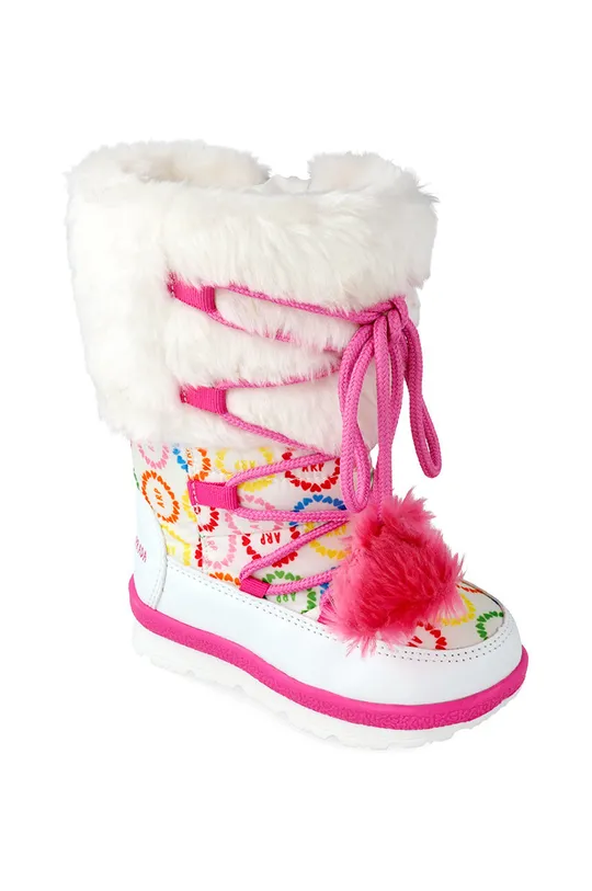 Παιδικές μπότες χιονιού Agatha Ruiz de la Prada λευκό