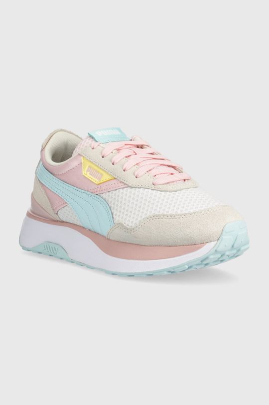 Dětské sneakers boty Puma pastelově růžová