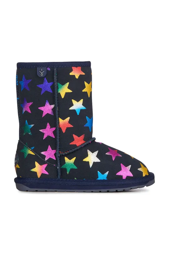 барвистий Дитячі замшеві чоботи Emu Australia Starry Night Для дівчаток
