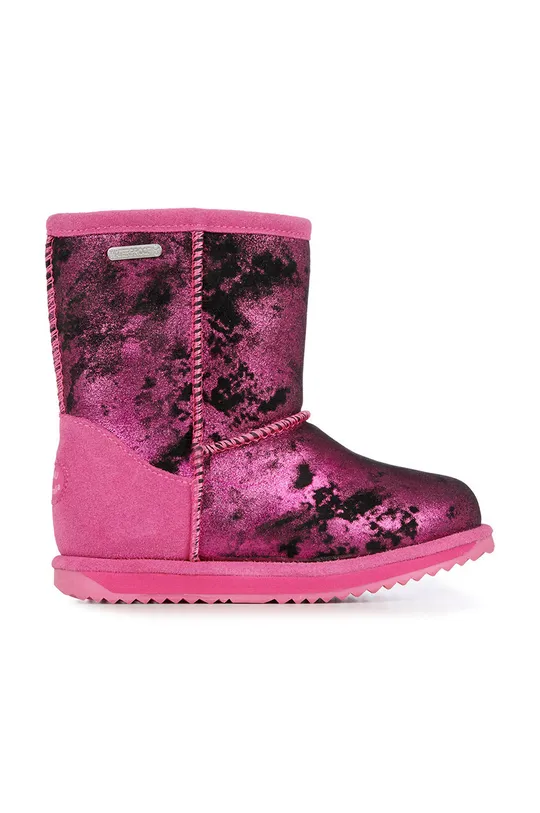 рожевий Дитячі замшеві чоботи Emu Australia Brumby Spray Для дівчаток