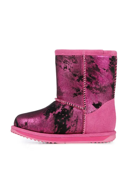 ροζ Μπότες χιονιού σουέτ για παιδιά Emu Australia Brumby Spray