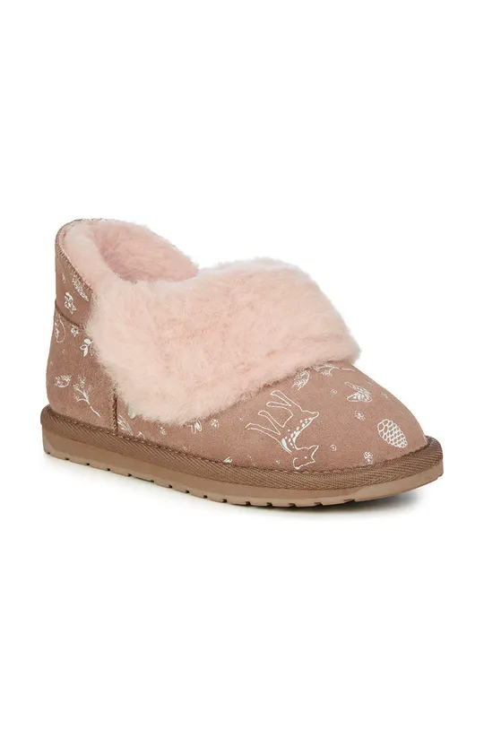 Dječje cipele za snijeg od brušene kože Emu Australia Woodland Mintaro Kids smeđa
