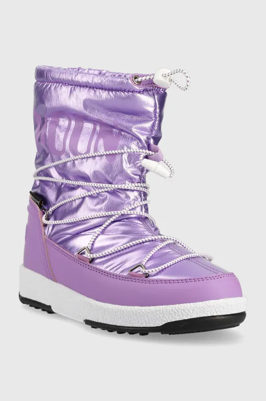 Moon Boot śniegowce dziecięce JR Girl Boot Met fioletowy