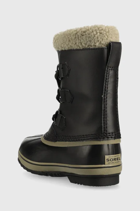 Dječje cipele za snijeg Sorel  Vanjski dio: Sintetički materijal, koža s površinskim slojem Unutrašnji dio: Tekstilni materijal Potplat: Sintetički materijal