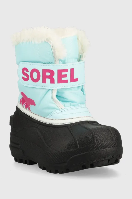 Дитячі чоботи Sorel Childrens Snow блакитний