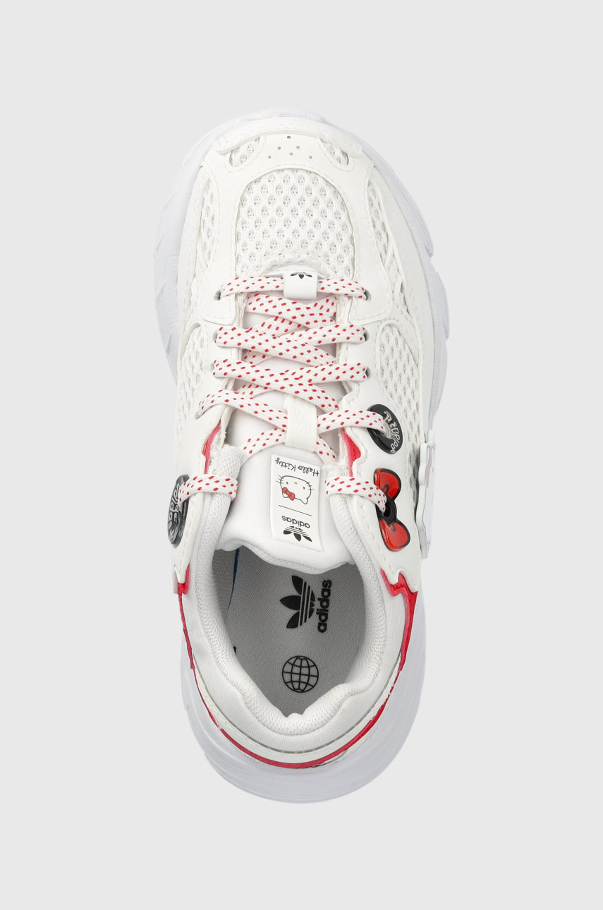 alb Adidas Originals sneakers pentru copii
