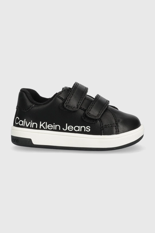 čierna Detské tenisky Calvin Klein Jeans Dievčenský