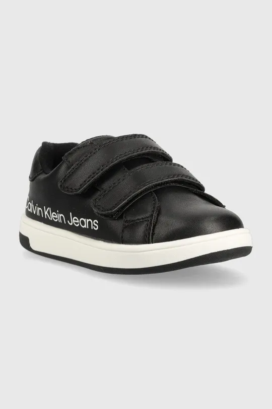 Calvin Klein Jeans sneakersy dziecięce czarny