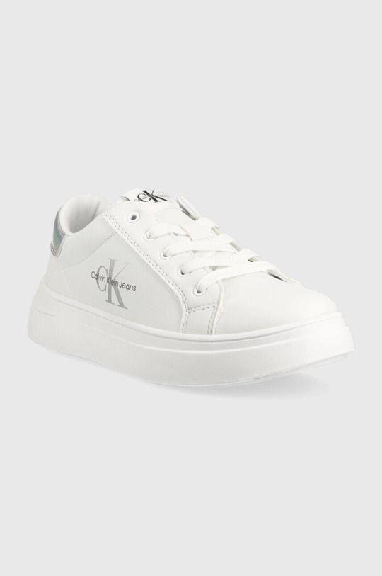 Calvin Klein Jeans sneakersy dziecięce biały