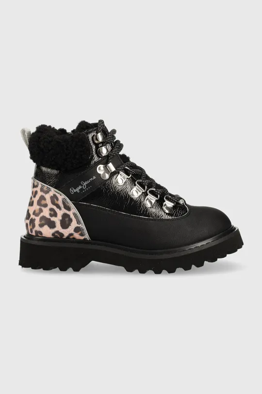 чорний Дитячі черевики Pepe Jeans Для дівчаток