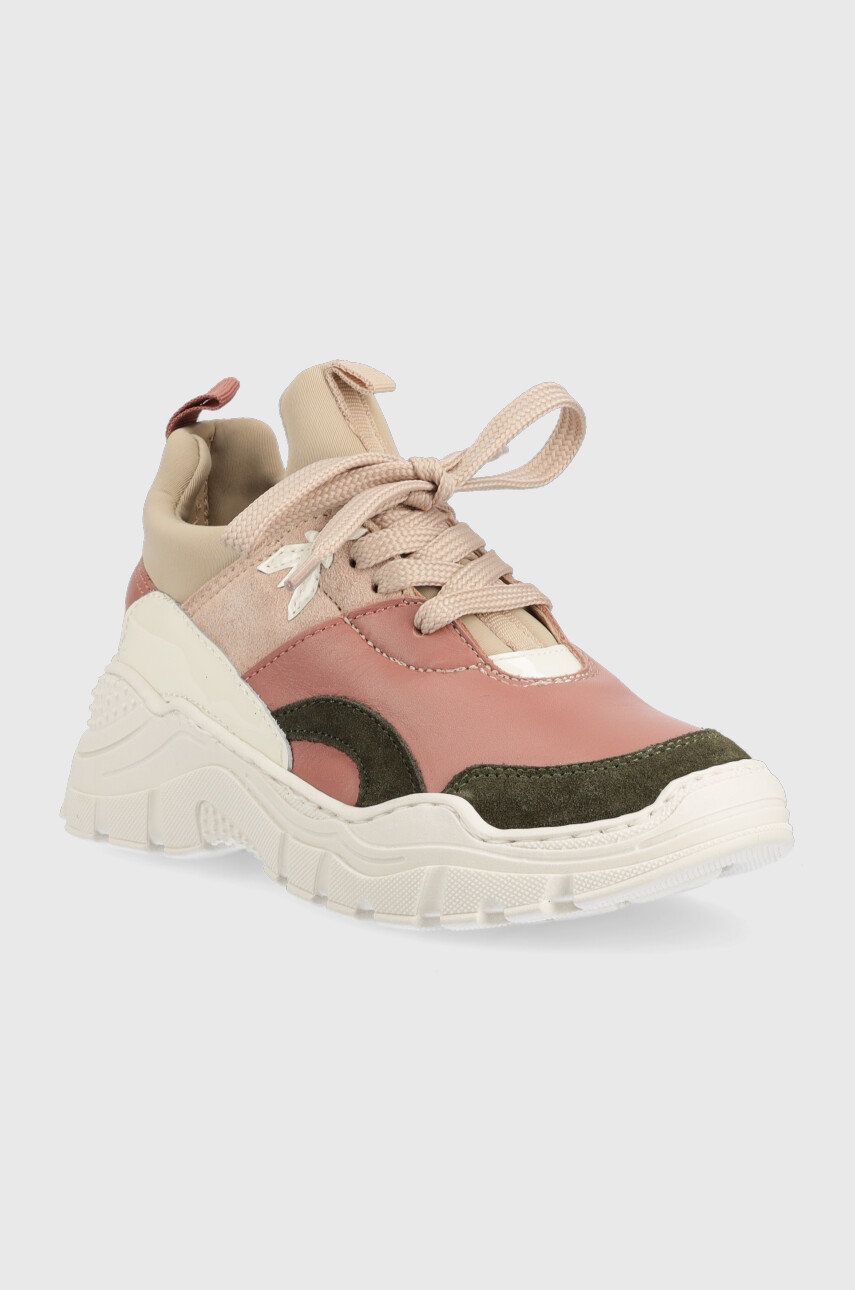 Dětské sneakers boty Patrizia Pepe růžová
