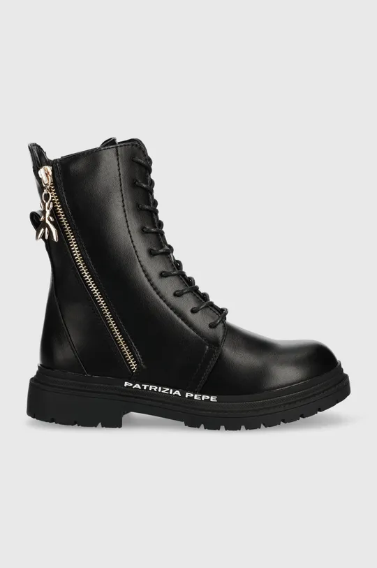 чорний Дитячі черевики Patrizia Pepe Для дівчаток