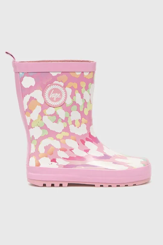 рожевий Дитячі гумові чоботи Hype Для дівчаток