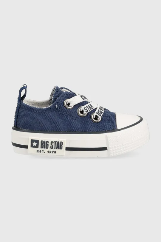 σκούρο μπλε Παιδικά πάνινα παπούτσια Big Star Παιδικά